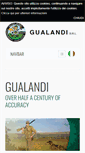 Mobile Screenshot of gualandi.it